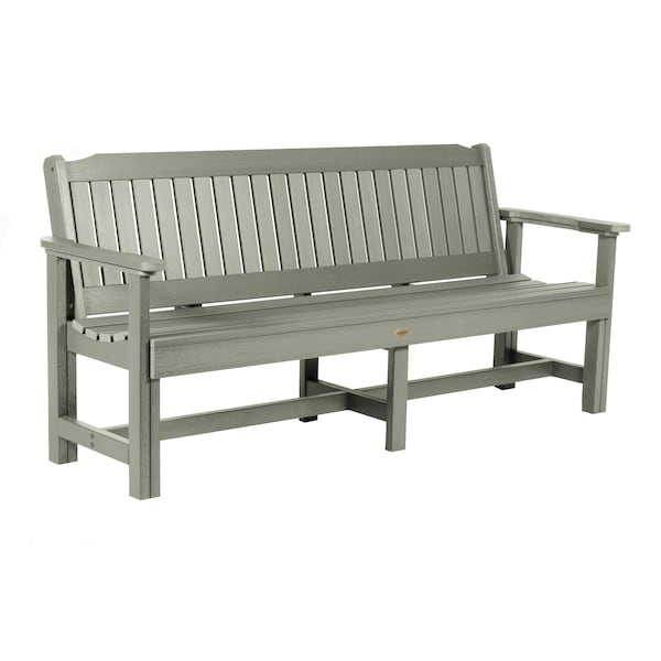 Highwood Usa 6ft Commercial Grade Garden Bench Outdoor Furniture for Patio, Yard and Garden CM-BENSQ62-EUC - main